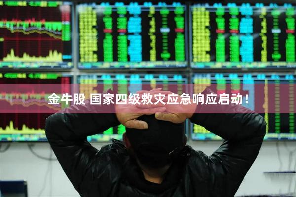 金牛股 国家四级救灾应急响应启动！